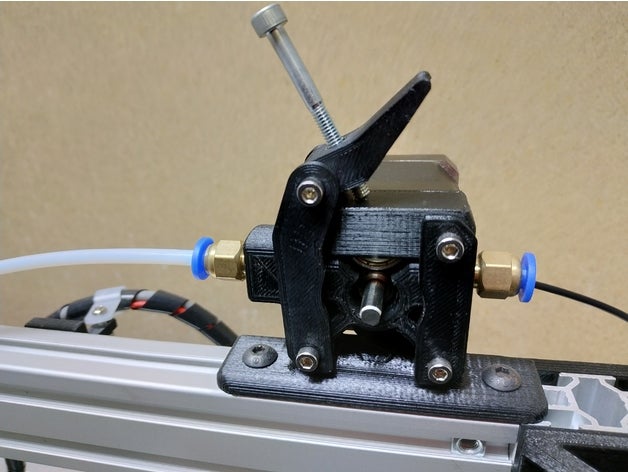 voron flex bowden extrusora métrica conector de tubo 3d la impresora partes 3D print model - Mito3D