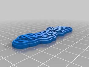 ngoc anh Schlüsselanhänger angepasst 3d print model - Mito3D