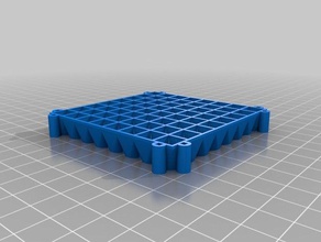 meine angepasste softbox neopixel-led-matrix diy 3d print model - Mito3D