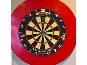dartboard numbers games darts 3d print model - Mito3D