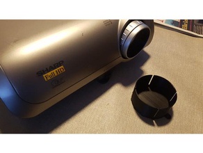 lenscover forte notevision beamer bureau 3d print model - Mito3D