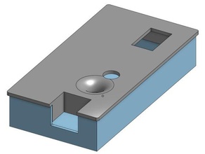 usbasp atmega8a di copertura l'elettronica arduino caso 3d print model - Mito3D