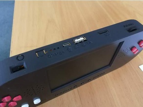 portable raspberry pi console de jeu l'électronique 3d print model - Mito3D