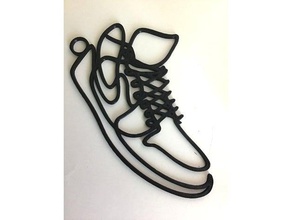 sneaker mobile signs logos 3d print model - Mito3D