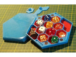 dice box 10 toy game accessories 3d print model - Mito3D