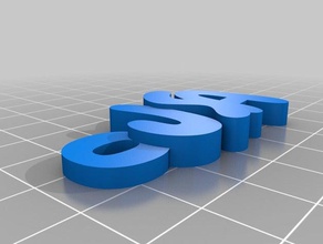 jsa organización personalizado 3d print model - Mito3D