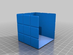rubiks cube de pie juegos magia modelo rubix 3d print model - Mito3D