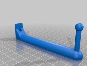 kitchen hang up holder under wall cupboard dining 3d print model - Mito3D