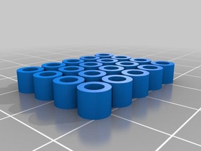 il mio mazzo personalizzato rondelle parti su misura 3d print model - Mito3D