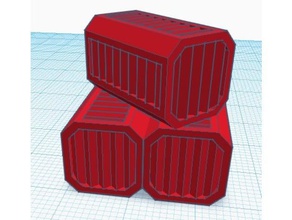 space millennia shipping crate hobby 3d print model - Mito3D