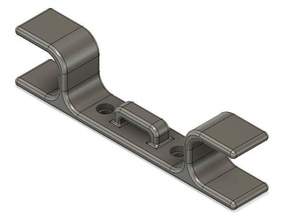 mains cable bracket parts clip holder 3d print model - Mito3D