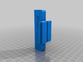 bae deslize o suporte cheio de curvas duplo proudstl 3d impressão 3d print model - Mito3D