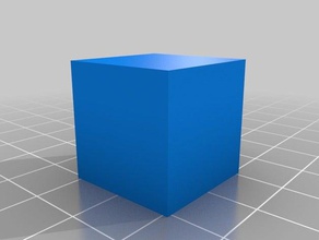 cube mms 3d printing 3d print model - Mito3D