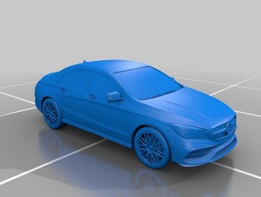 mercedes cla 45 amg vehículos coche 3d print model - Mito3D