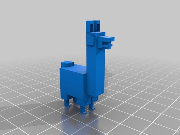 tina llama 3d printing 3D print model - Mito3D