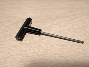 25mm allen key handle tools wrench 3d print model - Mito3D
