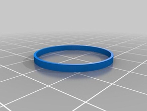 il mio personalizzato semplice, rettangolare o-ring generator my4777 parti 3d print model - Mito3D