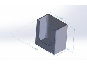 distance titulaire ac tv personnalisable bricolage 3d print model - Mito3D