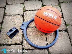 mini bball hoop mk3 sport im freien 3d print model - Mito3D