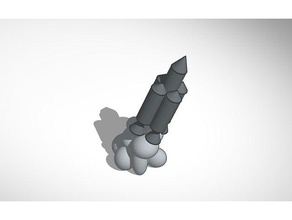 deli membran roket 3d baskı harika shane 3d print model - Mito3D