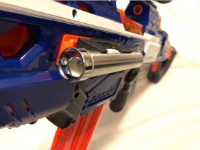 nerf flash de luz laser clipe 3d impressão gun mod 3d print model - Mito3D