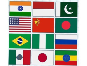 vários flags other america awesome bangladesh brazil china cool customized epic ethiopia fortnite gamers india indonesia mexico pakistan rectangle russia tinkercad world 3d print model - Mito3D