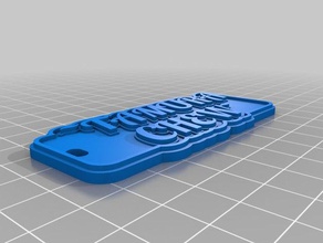 tamura kauen Schlüsselanhänger angepasst 3d print model - Mito3D
