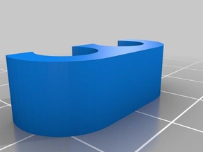 516 beer line clip other homebrew 3d print model - Mito3D