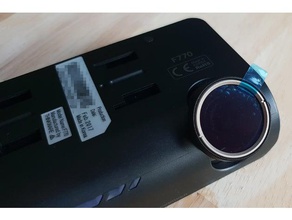 thinkware f770 dash cam filter adapter automotive cpl dashcam polarising polarizing 3d print model - Mito3D