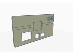 mister case floppy drive front panel computer de10 nano 3d print model - Mito3D