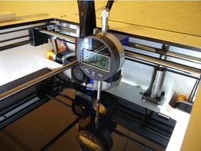 um2 dial gauge mount 3d printer accessories indicator ultimaker2 3d print model - Mito3D