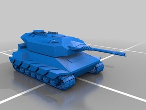 tank engineering 3d print model - Mito3D