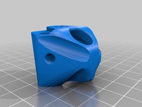 m4kwads fat swallow micro cam mount 55&deg 3d printing 3d print model - Mito3D