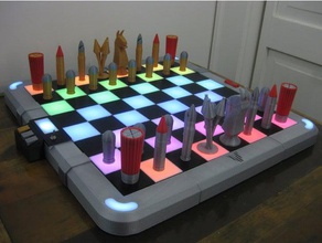 fortnite chess set video games board piece pieces battle royal models 3d print model - Mito3D