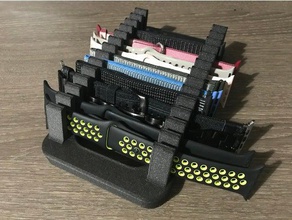 apple watch bands stand organization 3d print model - Mito3D