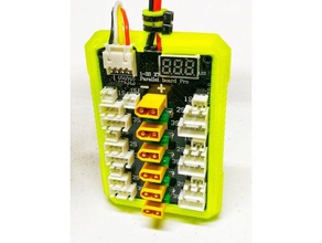 bumper parallel charging board xt30 plug 1s-3s lipo hobby battery 1s 3s tpu 3d print model - Mito3D