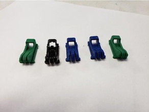 abb interruttore magnetotermico clip di fissaggio serie altri 3d print model - Mito3D