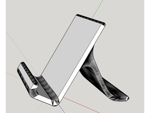 stand iphone heelflip móveis 3d print model - Mito3D