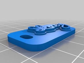 lucy llavero llaveros personalizado 3d print model - Mito3D