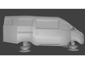 flying gaz car other 3d print model - Mito3D