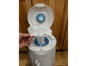 munchkin bebek bezi çantası adaptörü çöp ev 3d print model - Mito3D