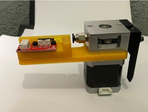 Auslauf-sensor Halter Bowdenzug bulldog extruder graber 3d drucken 3d print model - Mito3D