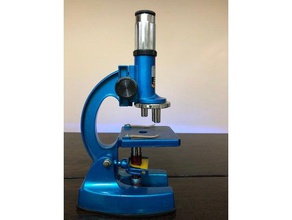 support de lampe poche utilisé un microscope hobby 3d print model - Mito3D