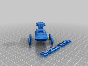 cadillac gage commando m706 3d printing 3d print model - Mito3D