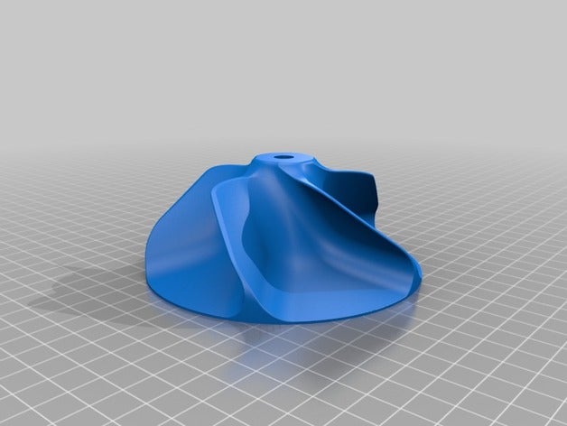 5-klingen-Laufrad tools 5 Blatt impeller 3D print model - Mito3D