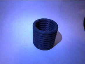 twist cup 3d printing 3d print model - Mito3D