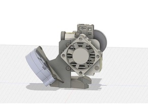 ultimate titan aero prusa i3mk3 stile condotto della ventola 3d la stampante estrusori e3d 3d print model - Mito3D
