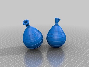 burst bombs 3d printing 3d print model - Mito3D