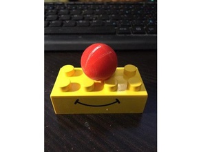 plastic marble 245mm playsets 3d print model - Mito3D