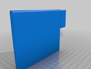 dos pieza horizontal del ala señorita vegas rtr hobby 3d print model - Mito3D